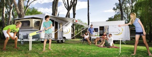 Caravanning around Australia 